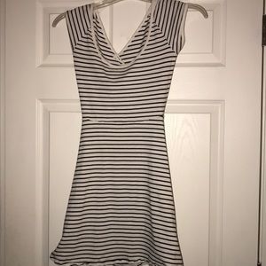 Garage skater dress w/cross back